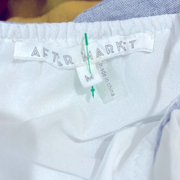 STRIPED RUFFLE MAXI DRESS - Picture 5 of 5